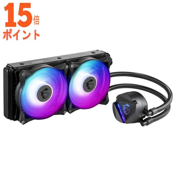 5個セット MSI 水冷一体型CPUクーラー MAG Core Liquid 240R V2 15倍...