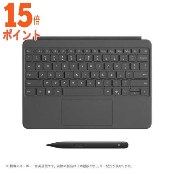 15倍ポイント マイクロソフト Microsoft (純正)Surface Pro 12 インチ キ...
