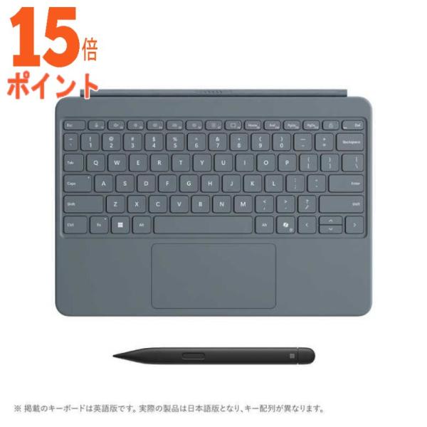 15倍ポイント マイクロソフト Microsoft (純正)Surface Pro 12 インチ キ...