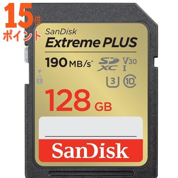 10個セット SanDisk SDSDXWA-128G-JNJIP エクストリーム プラス SDXC...