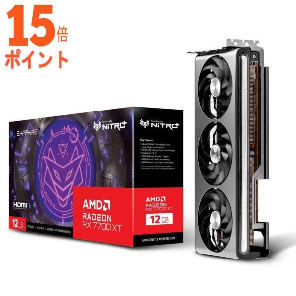 SAPPHIRE(サファイア) SAPPHIRE NITRO+ Radeon RX 7700 XT ...