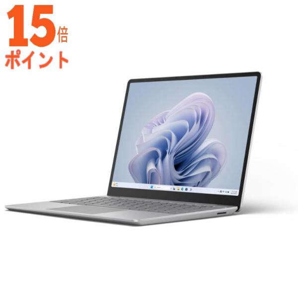 15倍ポイント マイクロソフト Surface Laptop Go 3 XJD-00005 [プラチ...