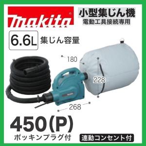 マキタ 450(P) 小型集じん機 　6.6L　　粉じん専用集塵機　