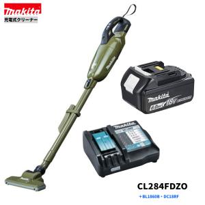 マキタ（makita） CL284FDZW + BL1860B 18V 充電式クリーナ 本体+6.0Ah