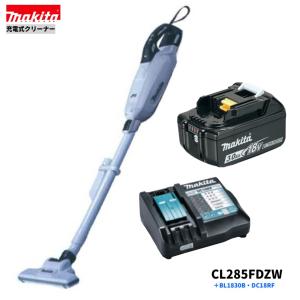 マキタ（makita） CL285FDZW + BL1830B 充電式クリーナ 本体+3.0Ah