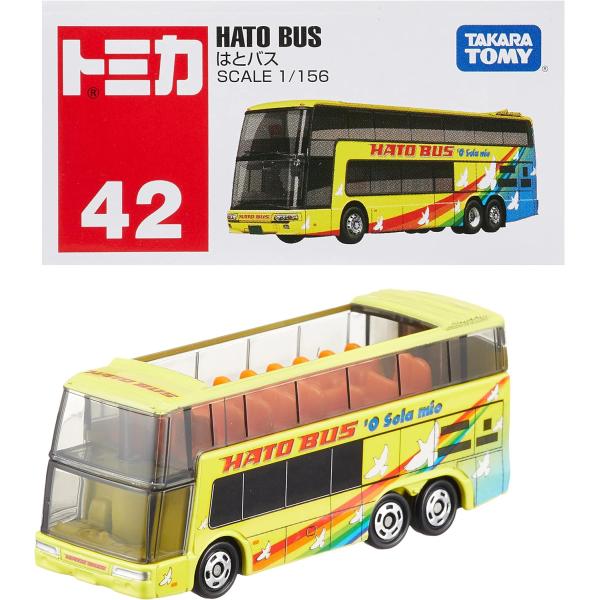 タカラトミー トミカ No.42 はとバス (箱) ミニカー 車 おもちゃ unisex 3歳以上 ...