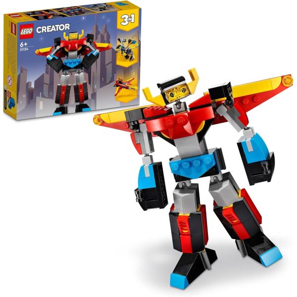 レゴ(LEGO) クリエイター スーパーロボット 31124 おもちゃ ブロック プレゼント ロボッ...