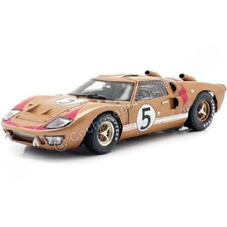 1966 Ford GT-40 MK 2 Gold 5 1/18 by Shelby Collect...
