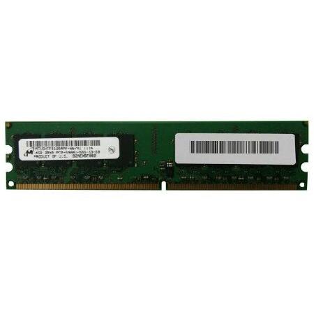4GB Micron 4GB PC2-5300 DDR2-667MHz non-ECC Unbuff...