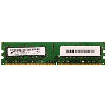 4GB Micron 4GB PC2-5300 DDR2-667MHz 非ECC Unbuffere...