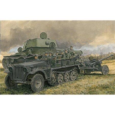 ドラゴン 1/35 1tハーフトラックSd.Kfz.10 /5cm PaK 38対戦車砲 プラモデル