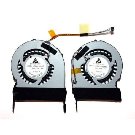 Power4Laptops 交換用ノートパソコンファン HP Envy 13-1000、HP Env...