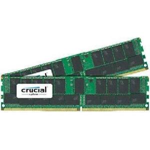 Crucial 128GB (4 x 32GB) Memory Kit DDR4-2400 PC4-19200 CL=17 Dual Ranked x4 Based Registered ECC 1.2V RDIMM VLP PN: CT4K32G4VFD424A