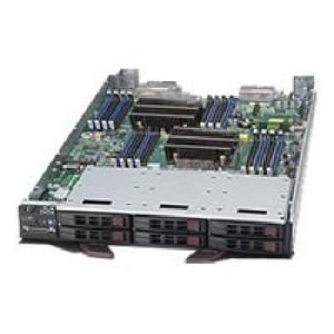 Supermicro SBI-7128R-C6 Intel (10) DP Haswell ブレード 6X SAS3_2.5インチHDD付き