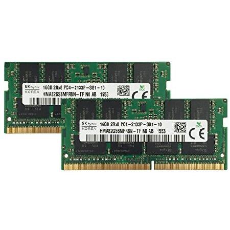 Hynix original 32 GB ( 2 x 16gb )ノートPCメモリアップグレードfo...