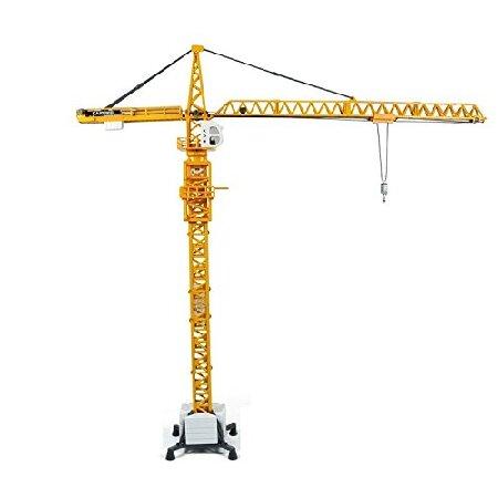 Tipmant 大型合金ダイキャストモデル おもちゃ ダイカストタワー スルーイングクレーン トラッ...