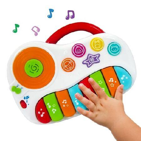 Musical Piano Toy for 1-3 Years Old Toddlers with ...