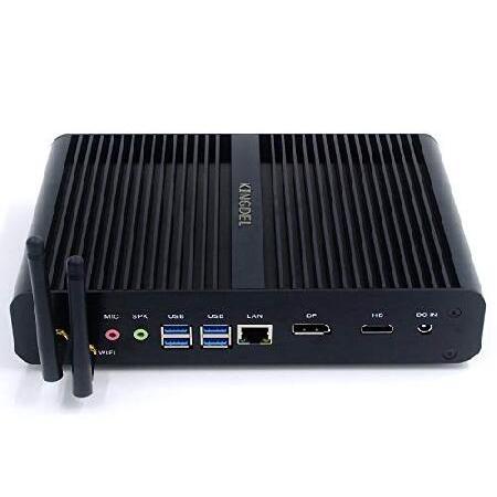 KINGDEL ファンレスミニPC パワフルミニコンピュータ Core i7第8世代 CPU 16G...
