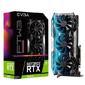 EVGA 11G-P4-2487-KR graphics card GeForce RTX 2080 Ti 11 GB GDDR6