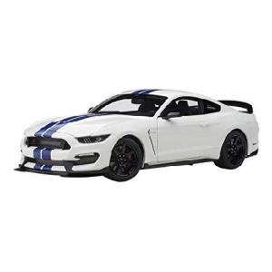 オートアート AUTOart 1/18 フォード シェルビー GT350R ホワイト/ブルー・ストライプ 完成品