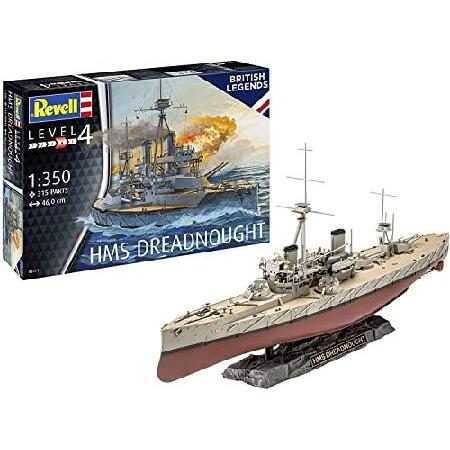 ドイツレベル 1/350 イギリス海軍 HMS ドレッドノート プラモデル 05171
