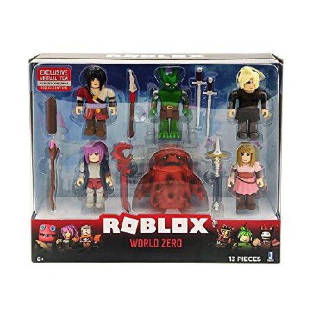 Roblox アクションコレクション - ワールドゼロ シックスフィギュアパック [高級バーチャルア...