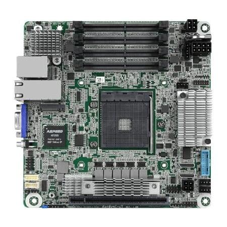 AsRock Rack X570D4I-2T Mini-ITX Server マザーボード AM4 ...