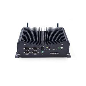BASOARO Small Industrial Computer Core i7 10510U, 64GB RAM 512GB SSD 1TB HDD, Win 10 Pro Industrial Mini PC, Dual LAN, HD ＆ VGA Dual Display, 2 RS232