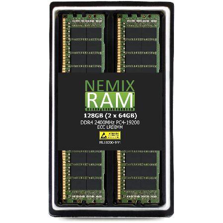 128GB キット (2 x 64GB) DDR4-2400 PC4-19200 ECC 負荷軽減メ...