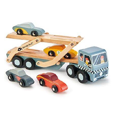 Tender Leaf Toys Car Transporter - Imaginative Pla...