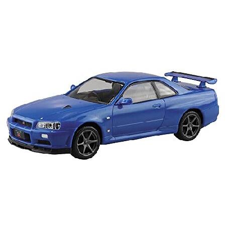 青島文化教材社 1/32 ザ・スナップキットシリーズ ニッサン R34スカイライン GT-R ベイサ...