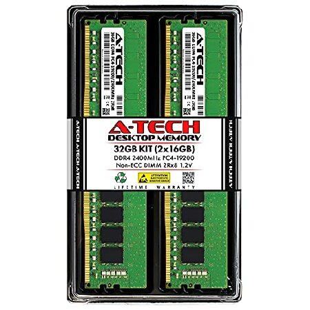 A-Tech 32GB (2x16GB) RAM 交換用 Kingston HyperX HX424...