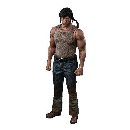 ThreeZero Rambo:ファーストブラッド ジョン・ランボー 1:6スケール コレクターフィ...