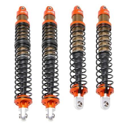 GTBracing CNC アルミニウム 7075 ハードアルマイト フロント/リアショックアブソー...