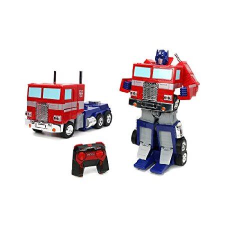 Transformers Optimus Prime Converting RC Remote Co...
