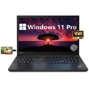 レノボ Lenovo New ThinkPad E15 Business Laptop, 15.6
