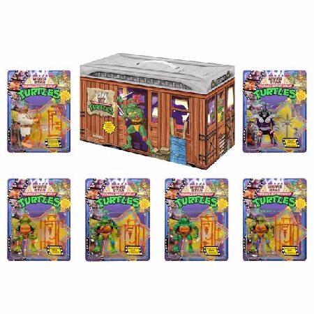 ティーンエイジ・ミュータント・ニンジャ・タートルズ TMNT 映画スターアクションフィギュアセット ...