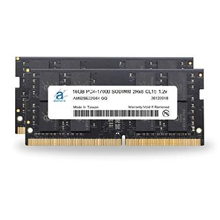 Adamanta 32GB (2x16GB) ノートパソコンメモリアップグレード Dell Lati...