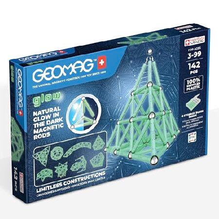 Geomag Classic Glow 142-pc Magnetic Construction S...