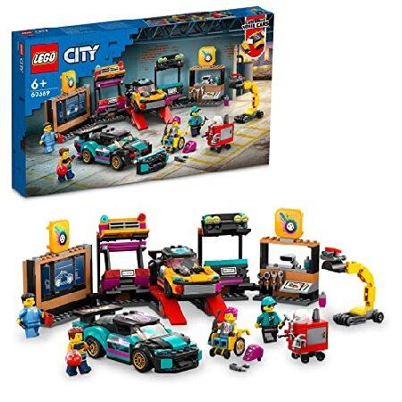 LEGO City Custom Car Garage, Toy Garage Building S...