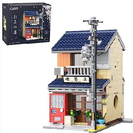CaDA Master C66010W 日本の茶室ビルディングブロックセット、CADAレンガMOCス...