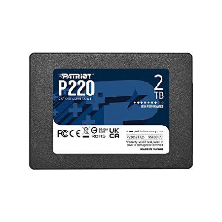 Patriot P220 2TB Internal SSD - SATA 3 2.5" - Soli...