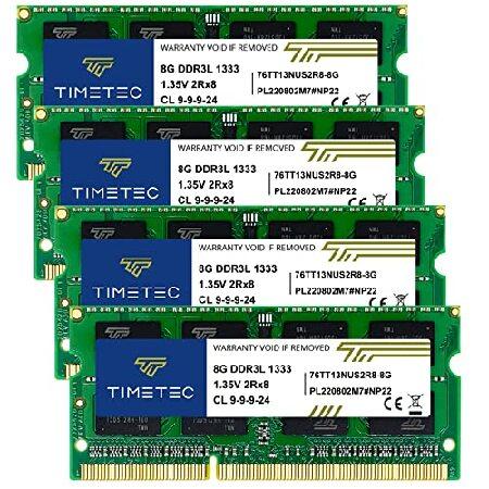 Timetec 32GB KIT(4x8GB) DDR3 / DDR3L 1333MHz PC3-1...