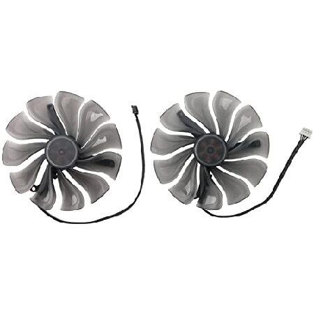 95mm RTX2070 RTX2080 Super JetStream GPUファン Palit ...