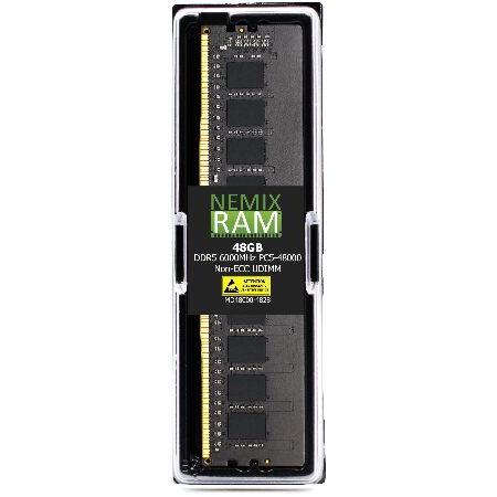 NEMIX RAM 48GB (1X48GB) DDR5 6000MHz PC5-48000 Non...