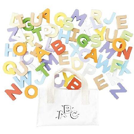 Le Toy Van - Wooden Letters in a Bag Toy, Plastic ...