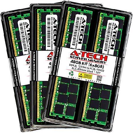 A-Tech 48GB キット (6x8GB) RAM Supermicro Super X8DAL...
