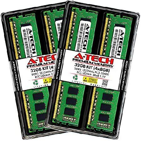 A-Tech 32GB キット (4x8GB) RAM Dell PowerEdge R210 R2...