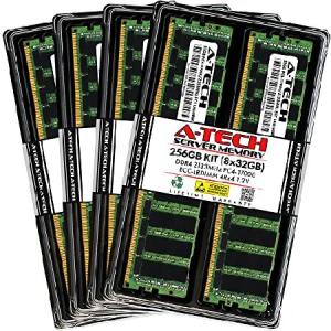 A-Tech 256GB キット (8x32GB) RAM Cisco UCS B260 M4 (DDR4) B460 M4 (DDR4) C460 M4 (DDR4) C480 M5 | DDR4 2133MHz PC4-17000 ECC LRDIMM 4Rx4 負荷軽減サー