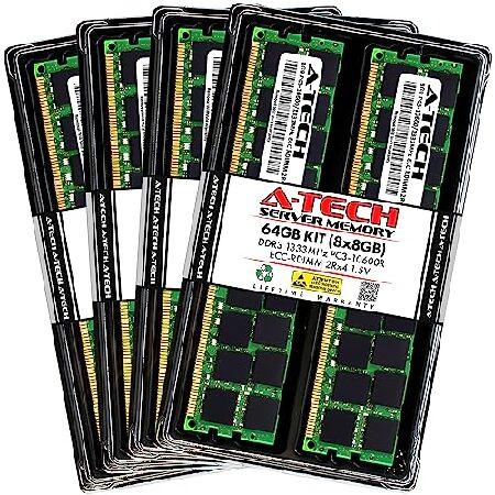 A-Tech 64GB キット (8x8GB) RAM Supermicro SuperServer...